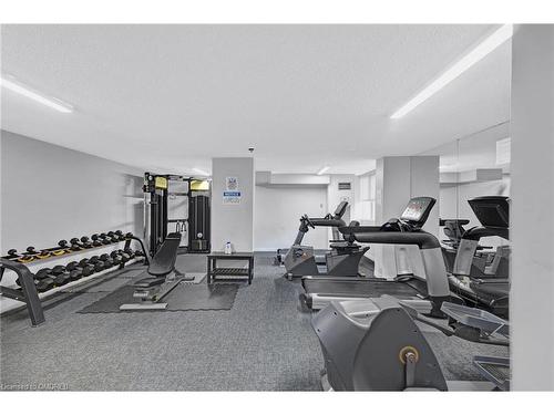 1203-3590 Kaneff Crescent, Mississauga, ON - Indoor Photo Showing Gym Room