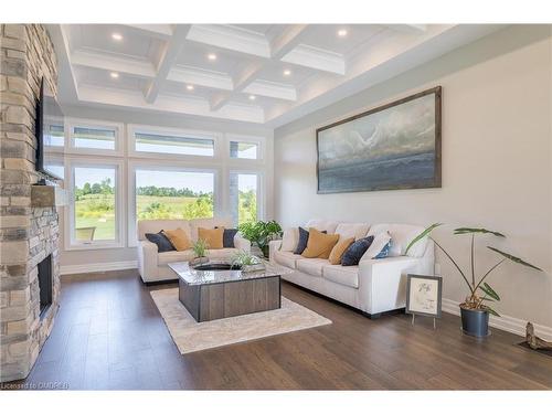 2181 Northeys Road, Lakefield, ON - Indoor Photo Showing Living Room With Fireplace