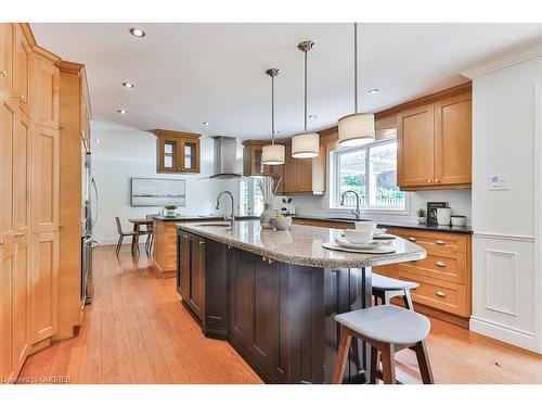 4456 Hawthorne Drive, Burlington, ON - Indoor Photo Showing Kitchen With Upgraded Kitchen