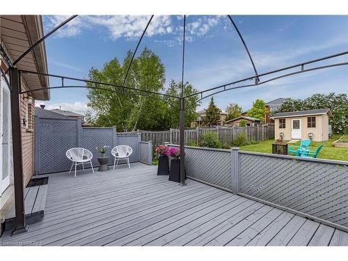 21 Logan Court, Barrie, ON - Outdoor With Deck Patio Veranda With Exterior