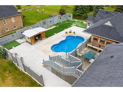 38 Maple Drive, Wasaga Beach, ON - Outdoor With In Ground Pool With Deck Patio Veranda