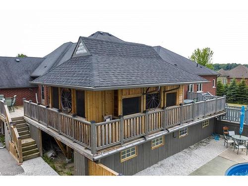 38 Maple Drive, Wasaga Beach, ON - Outdoor With In Ground Pool With Deck Patio Veranda With Exterior