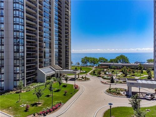 1905-2170 Marine Drive, Oakville, ON - Outdoor With Body Of Water With Balcony