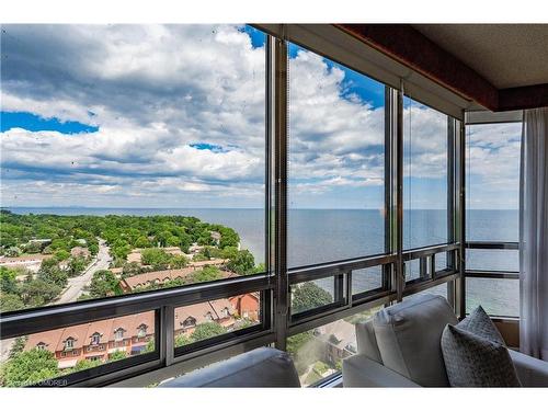 1905-2170 Marine Drive, Oakville, ON -  Photo Showing Other Room With Body Of Water