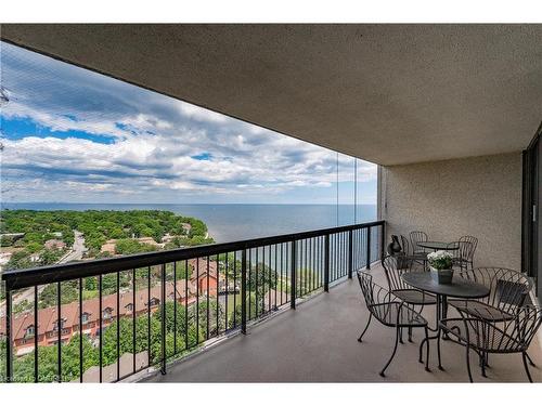 1905-2170 Marine Drive, Oakville, ON - Outdoor With Body Of Water With Balcony With View With Exterior