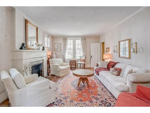 200 William Street, Oakville, ON - Indoor Photo Showing Living Room With Fireplace