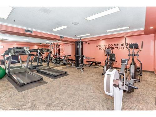 1106-2185 Marine Drive, Oakville, ON - Indoor Photo Showing Gym Room