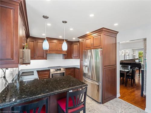 2215 Springfield Court, Mississauga, ON - Indoor Photo Showing Kitchen With Double Sink With Upgraded Kitchen