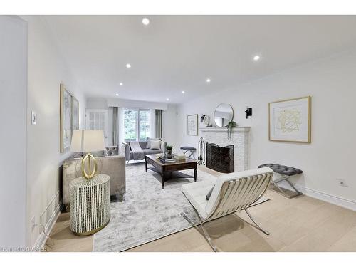 1316 Cambridge Drive, Oakville, ON - Indoor Photo Showing Other Room With Fireplace