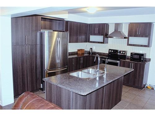 200 English Lane, Brantford, ON - Indoor Photo Showing Kitchen With Stainless Steel Kitchen With Double Sink