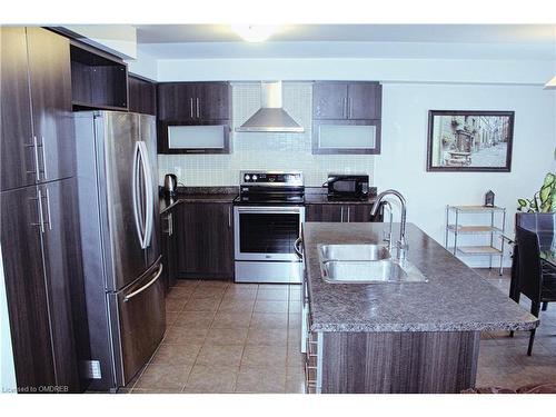 200 English Lane, Brantford, ON - Indoor Photo Showing Kitchen With Stainless Steel Kitchen With Double Sink