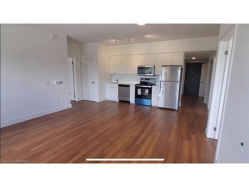 308-1 Wellington Street, Brantford, ON - Indoor Photo Showing Kitchen With Stainless Steel Kitchen