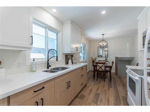 Main-55 Burness Drive, St. Catharines, ON - Indoor Photo Showing Kitchen With Double Sink