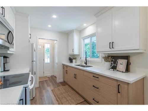 Main-55 Burness Drive, St. Catharines, ON - Indoor Photo Showing Kitchen With Double Sink