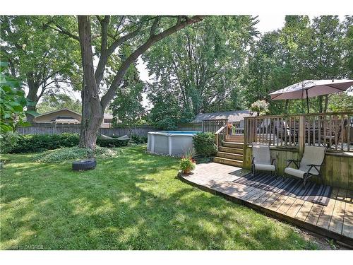 421 Seaton Drive, Oakville, ON - Outdoor With Backyard