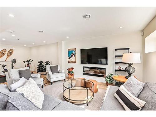 337 Yellow Birch Crescent, The Blue Mountains, ON - Indoor Photo Showing Living Room With Fireplace