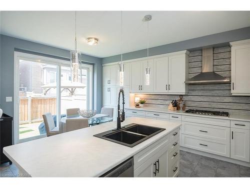 149 Whitlock Avenue, Milton, ON - Indoor Photo Showing Kitchen With Double Sink