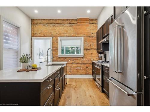 18 Earnbridge Street, Toronto, ON - Indoor Photo Showing Kitchen With Stainless Steel Kitchen With Upgraded Kitchen