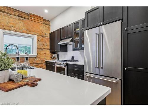 18 Earnbridge Street, Toronto, ON - Indoor Photo Showing Kitchen With Stainless Steel Kitchen With Upgraded Kitchen