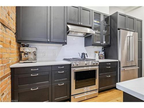 18 Earnbridge Street, Toronto, ON - Indoor Photo Showing Kitchen With Stainless Steel Kitchen With Upgraded Kitchen