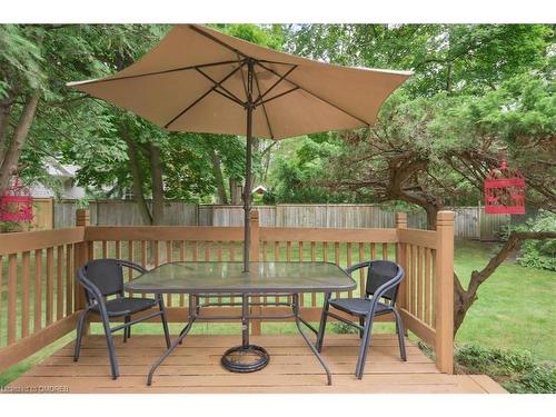 468 Anthony Drive, Oakville, ON - Outdoor With Deck Patio Veranda