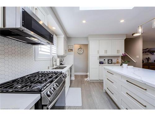 2169 Sunnyvale Drive, Oakville, ON - Indoor Photo Showing Kitchen With Double Sink