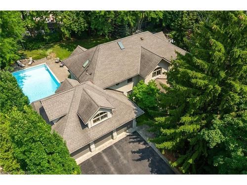 247 Colchester Drive, Oakville, ON - Outdoor With In Ground Pool