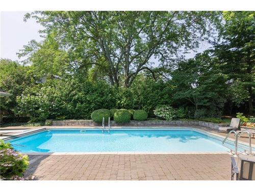 247 Colchester Drive, Oakville, ON - Outdoor With In Ground Pool With Backyard