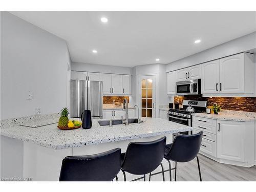 513 Britannia Avenue, Oshawa, ON - Indoor Photo Showing Kitchen With Upgraded Kitchen