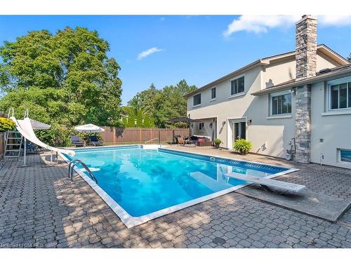 1381 Beemer Avenue, Mississauga, ON - Outdoor With In Ground Pool With Backyard