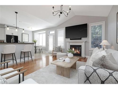 56 Bardoe Crescent, Milton, ON - Indoor Photo Showing Living Room With Fireplace