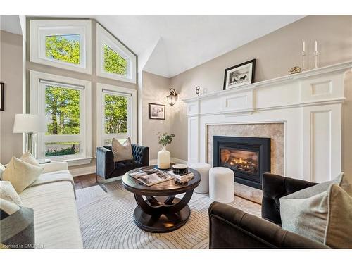 11485 First Line, Milton, ON - Indoor Photo Showing Living Room With Fireplace