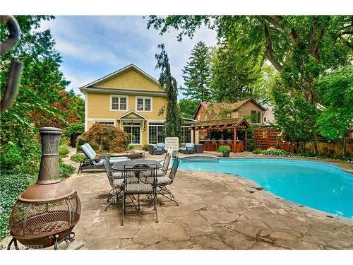 938 Meadow Wood Road, Mississauga, ON - Outdoor With In Ground Pool With Backyard