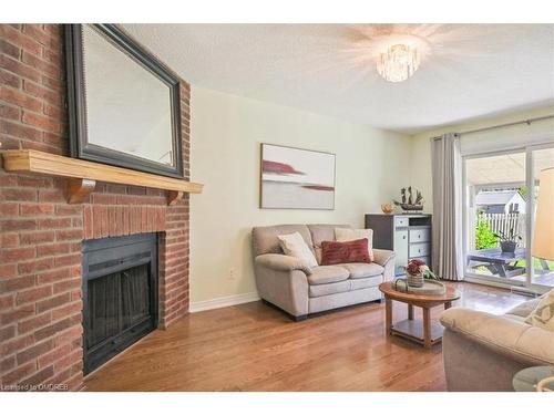 4135 Independence Avenue, Mississauga, ON - Indoor Photo Showing Living Room With Fireplace