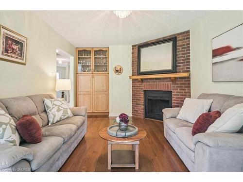 4135 Independence Avenue, Mississauga, ON - Indoor Photo Showing Living Room With Fireplace