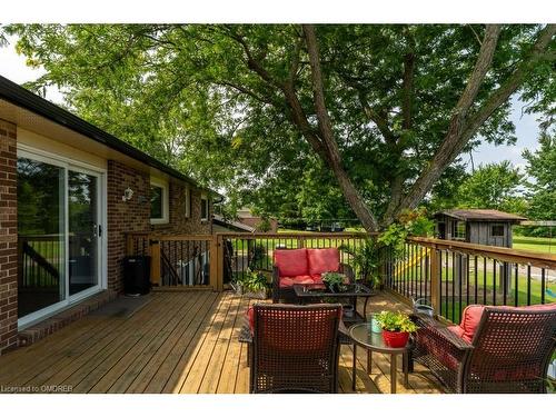 4999 Canborough Road, Wellandport, ON - Outdoor With Deck Patio Veranda With Exterior