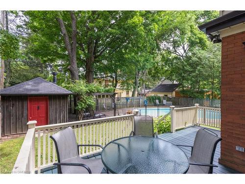 302 William Street, Oakville, ON - Outdoor With Deck Patio Veranda With Exterior