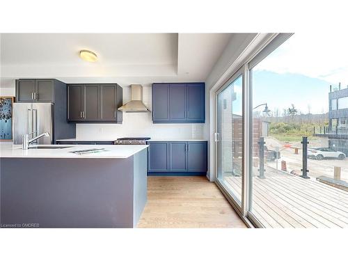 4-117 Sladden Court, Thornbury, ON - Indoor Photo Showing Kitchen