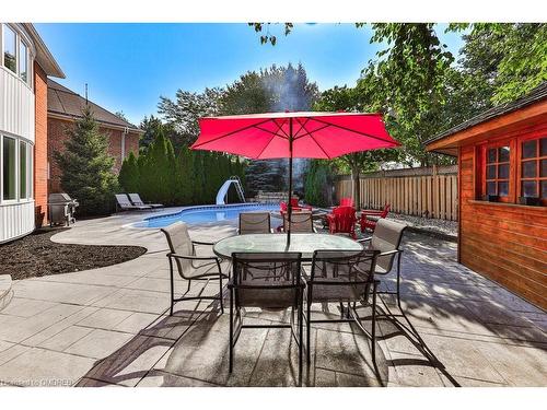 1688 Glenvista Drive, Oakville, ON - Outdoor With In Ground Pool