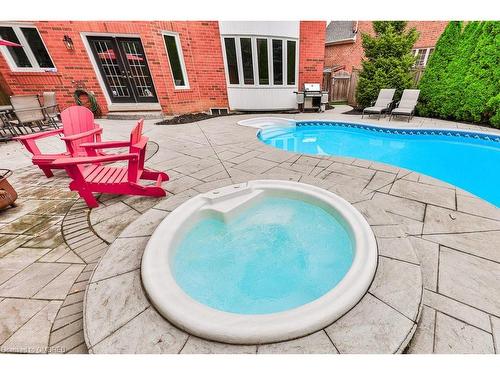 1688 Glenvista Drive, Oakville, ON - Outdoor With In Ground Pool With Deck Patio Veranda