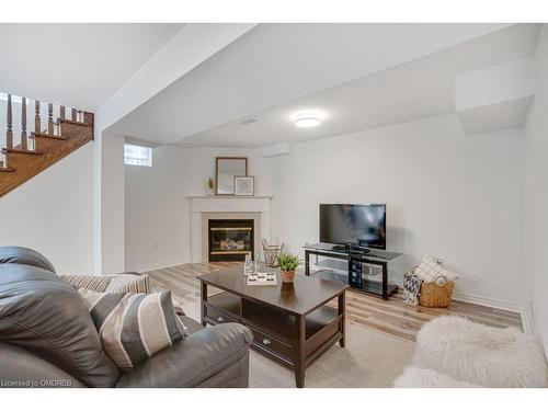 3004 Richview Boulevard, Oakville, ON - Indoor Photo Showing Living Room With Fireplace