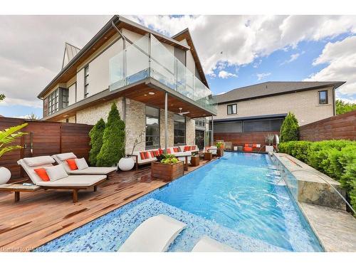 622 Kozel Court, Mississauga, ON - Outdoor With In Ground Pool With Exterior