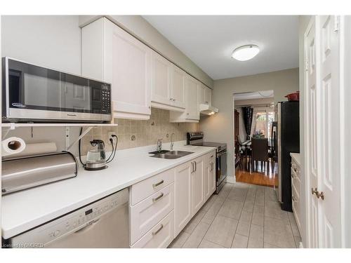 76 John Street, Georgetown, ON - Indoor Photo Showing Kitchen With Double Sink