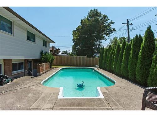 75 Maureen Avenue, Welland, ON - Outdoor With In Ground Pool