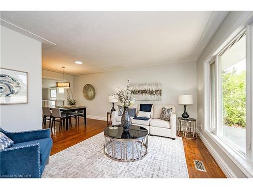 388 Appleby Line, Burlington, ON - Indoor Photo Showing Living Room With Fireplace