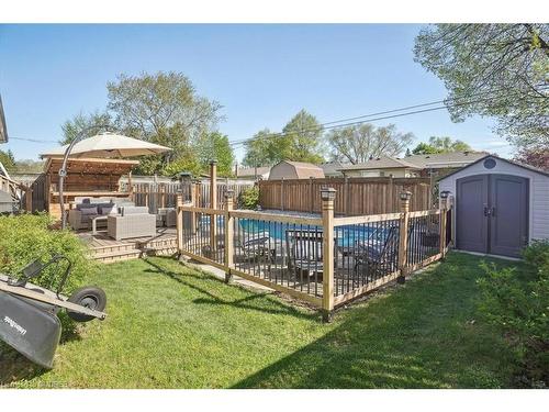 715 Drury Lane, Burlington, ON - Outdoor With Backyard