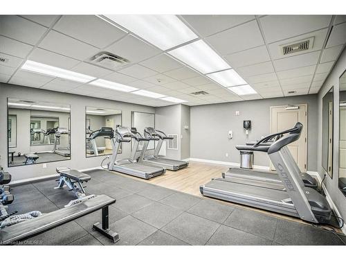 719-2490 Old Bronte Road, Oakville, ON - Indoor Photo Showing Gym Room