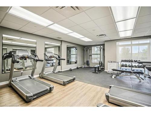 719-2490 Old Bronte Road, Oakville, ON - Indoor Photo Showing Gym Room