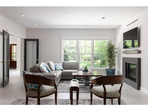 81 Howard Avenue, Oakville, ON - Indoor Photo Showing Living Room With Fireplace