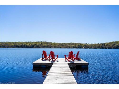 121 North Deer Lake Road, Port Sydney, ON - Outdoor With Body Of Water With View